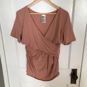 H&M nursing top L rose